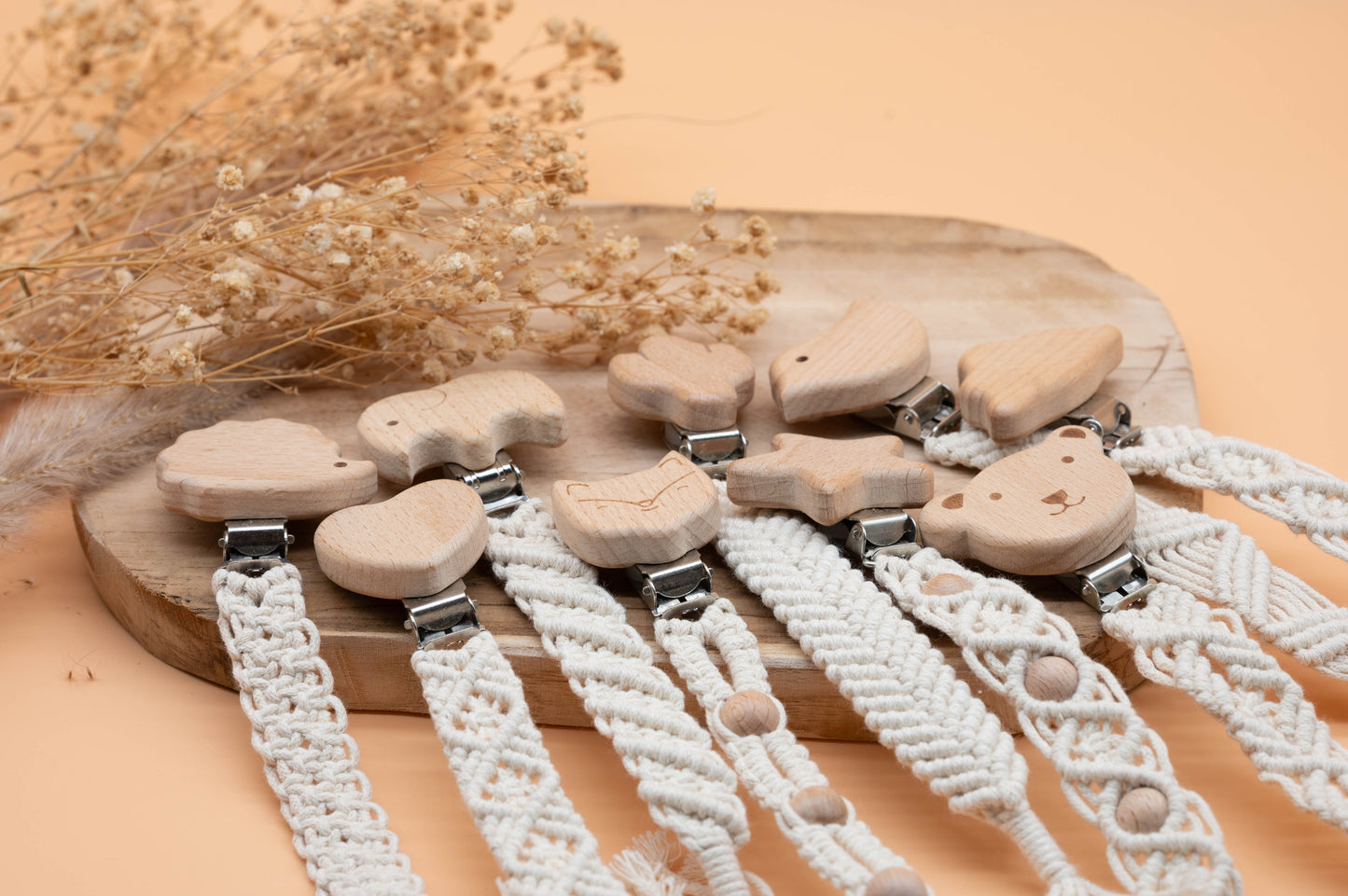Schnullerkette Makramee