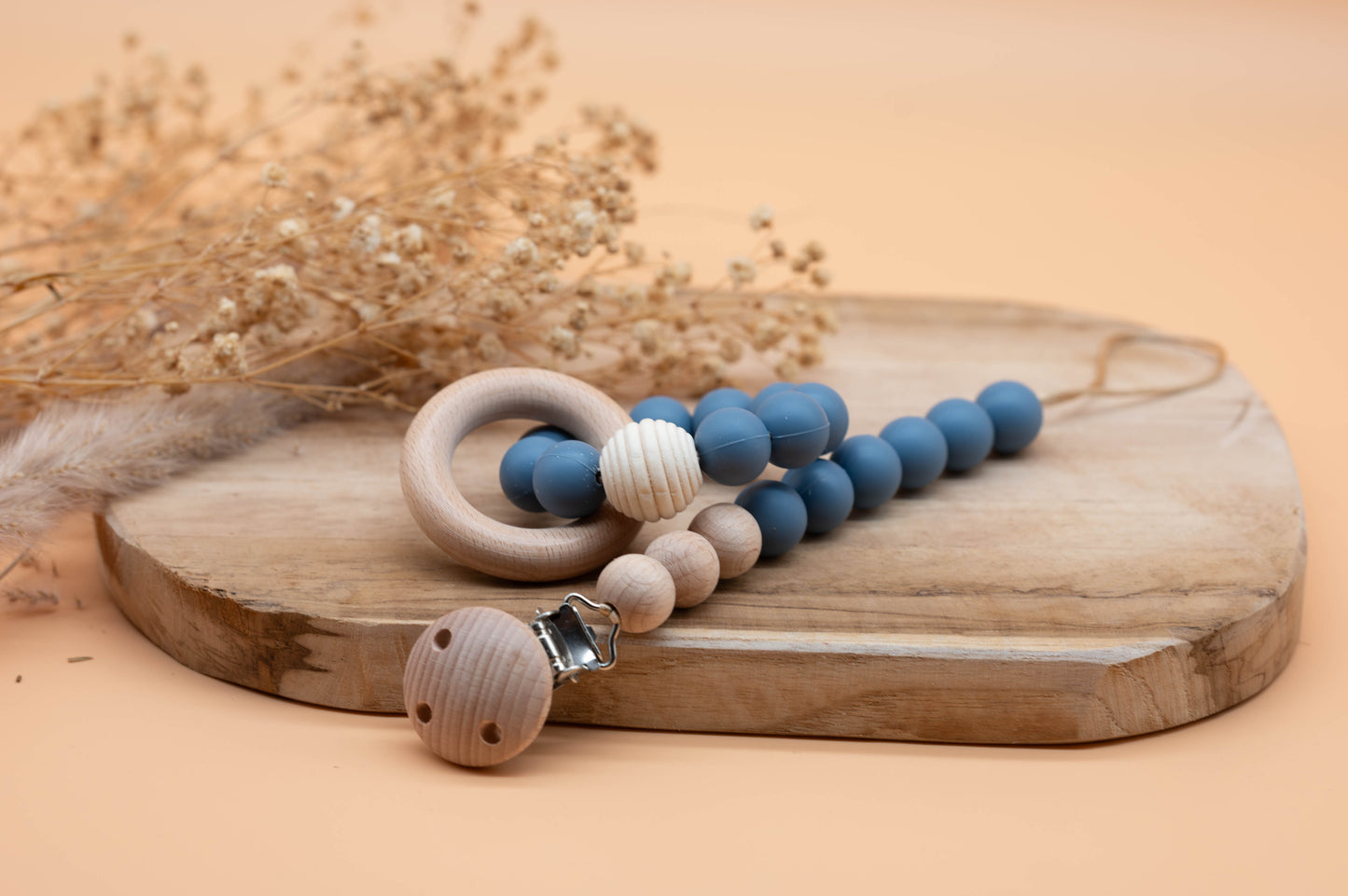 Geschenkset aus Schnullerkette & Beißring