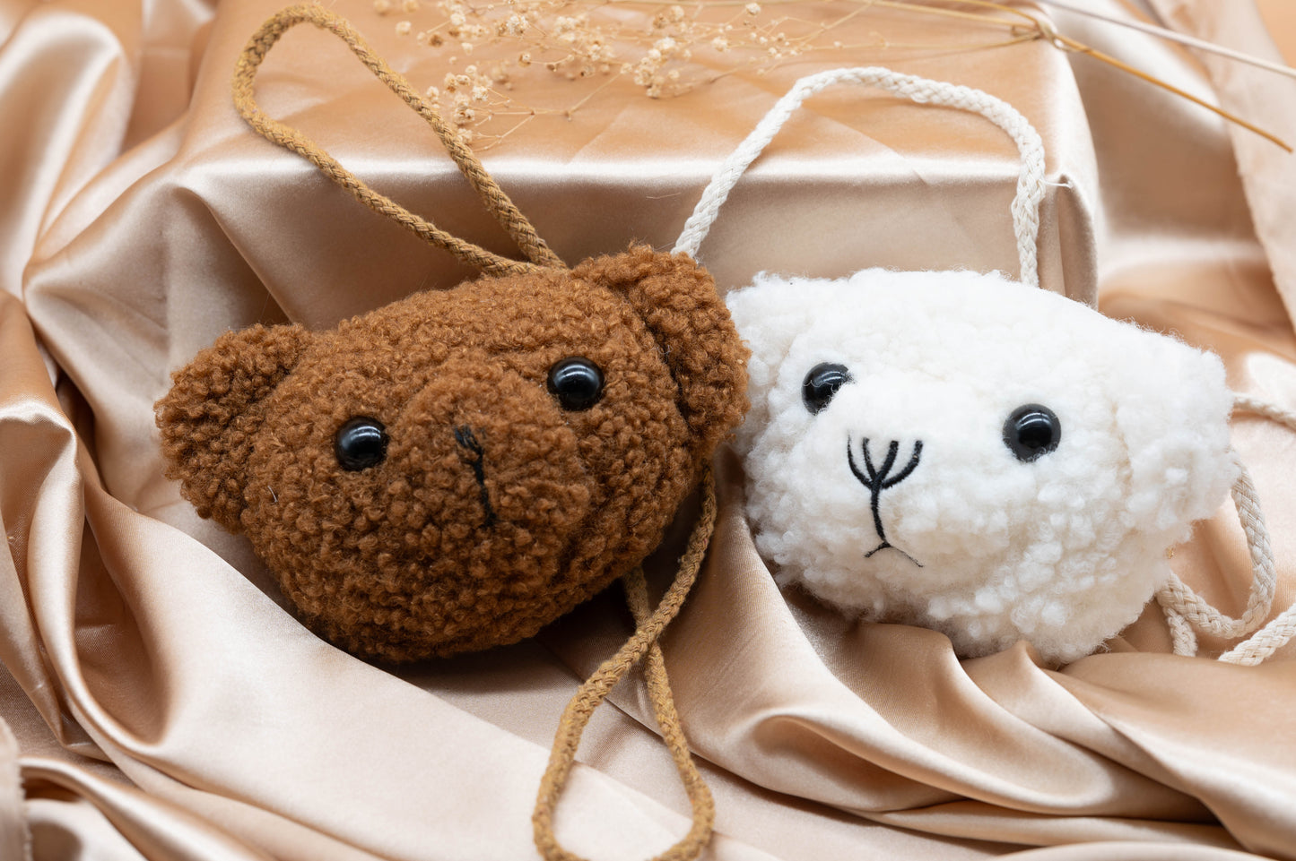 Teddy Tasche aus Plüsch