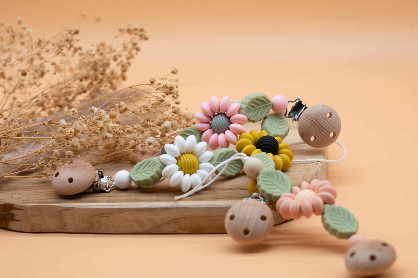 Schnullerkette Daisy