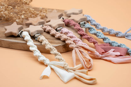 Schnullerkette Star