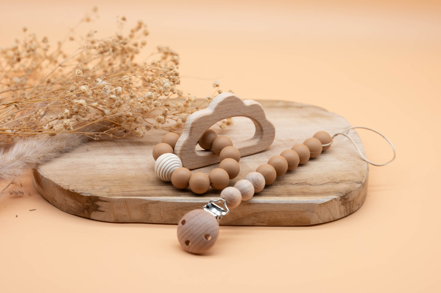Geschenkset aus Schnullerkette & Beißring