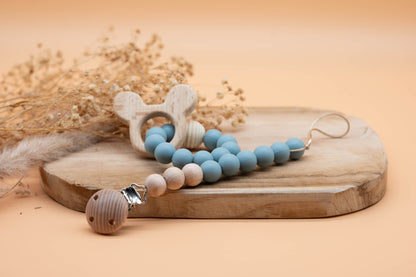 Geschenkset aus Schnullerkette & Beißring