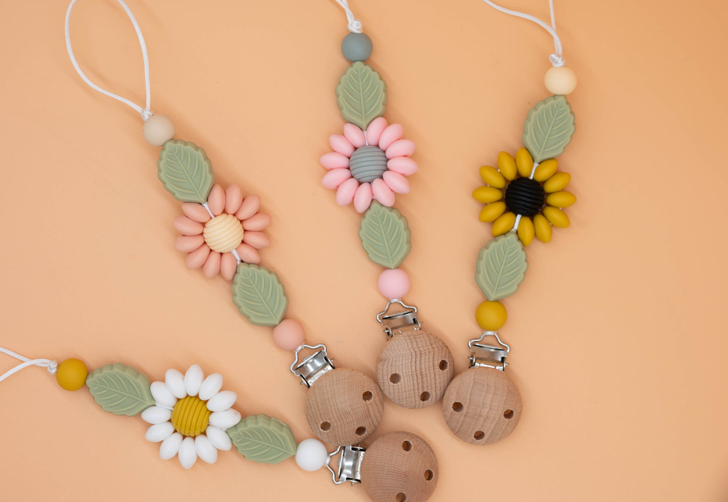 Schnullerkette Daisy