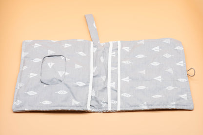 Windeltasche mit Waffeloptik