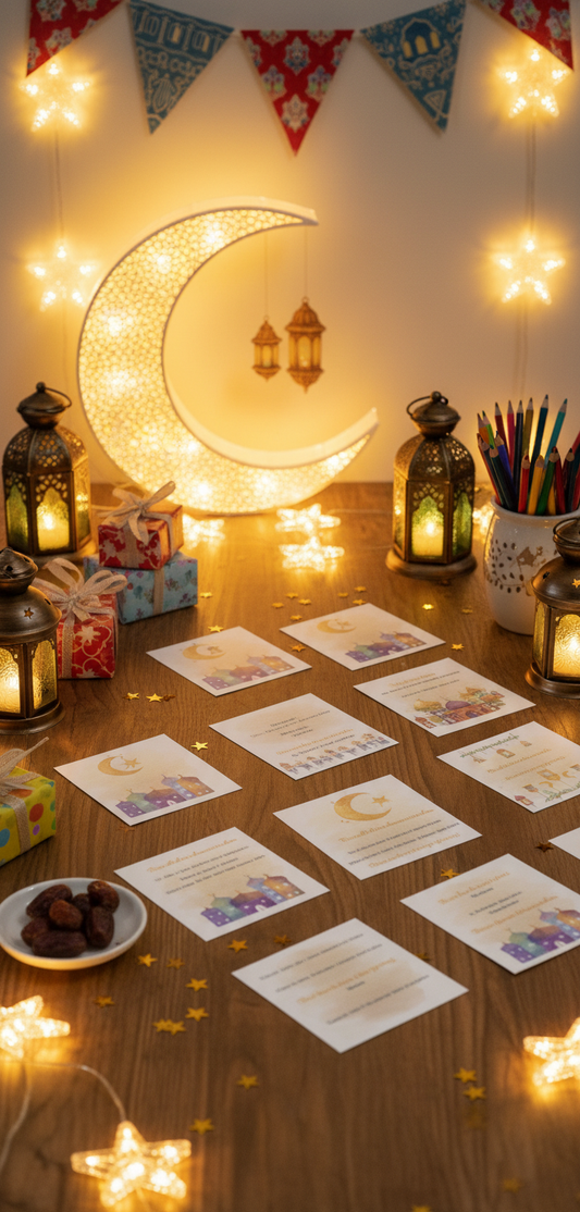 Kostenloser Ramadan‑Kalender für Kinder | Bastel‑ & Download‑Vorlage